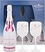 Produktbild Moët & Chandon Rosé Champagne 75cl Ice Imperial Sharing Set with 2 Matching Glasses