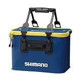 SHIMANO Wasserfeste Tasche für das Angeln Eva Boxes Ev 26 cm x 40 cm x 28 cm Navy