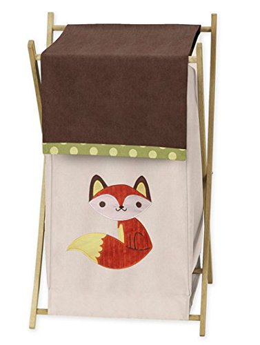 Sweet Jojo Designs Baby/Kids Clothes Laundry Hamper for for Forest Friends Animal Bedding