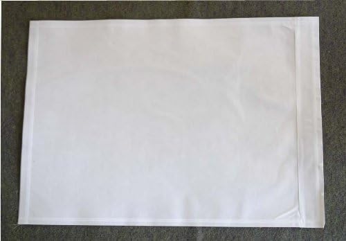 1000 pieces 7x10 Clear pouch envelope bag for invoice packing slip shipping document