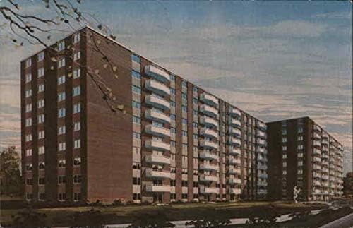 Carlyle Tower Southfield, Michigan MI Original Vintage Postcard