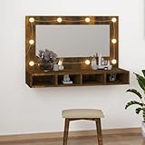 💕 Les ampoules LED autour du miroir illuminent également votre beauté.