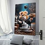 Zoom IMG-2 qiyan poster su tela motivo