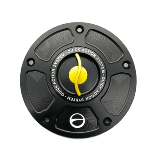 Bouchon de réservoir carburant rapide en aluminium usiné pour RSV4 et Tuono 1100