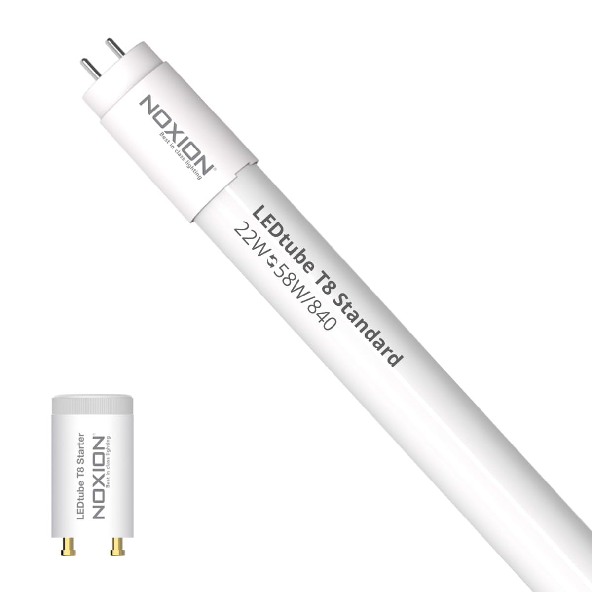 Tube LED T5 Noxion 16W 2400lm - Blanc Froid 4000K - 115cm équivalent 28W