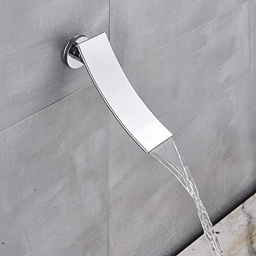 Robinet encastré cascade pour baignoire avec mitigeur eau chaude et froide