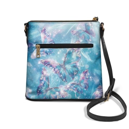 Leather Purses for Women, Leather Hobo Bags for Women Travel Sling Purse Triple Zippered Pockets Shoulder Bag2