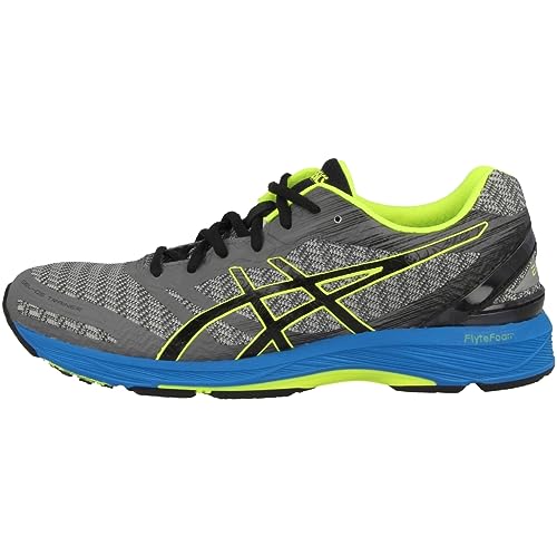 Asics Gel-DS Trainer 22, Sneakers Homme, Gris (Carbon/Black Safety Yellow), 40 EU