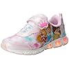 Disney Girls’ Princess Shoes – Slip On Laceless Light-Up Sneakers: Ariel, Snow White, Belle, Rapunzel, Moana, Cinderella…