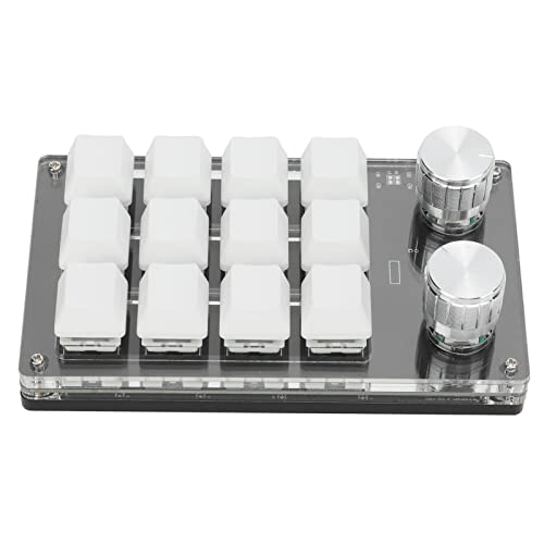 Teclado mecánico con 12 teclas y conexión USB-C miniatura 6
