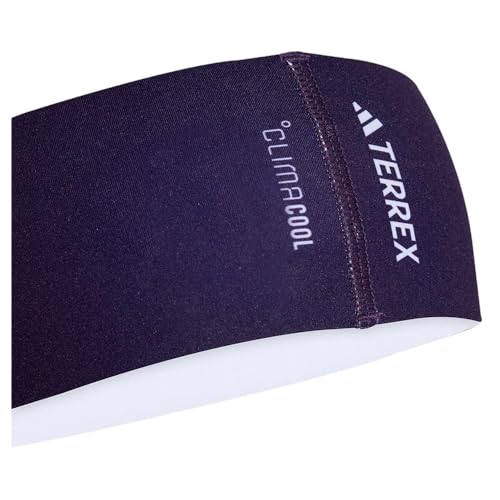 adidas Unisex TERREX CLIMACOOL HEADBAND, aurora plum/white, L