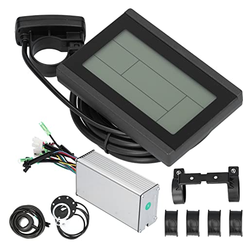 DERCLIVE Conversão de controlador elétrico com visor KT‑LCD3 para motor de 36V/48V 500W 2 controlado