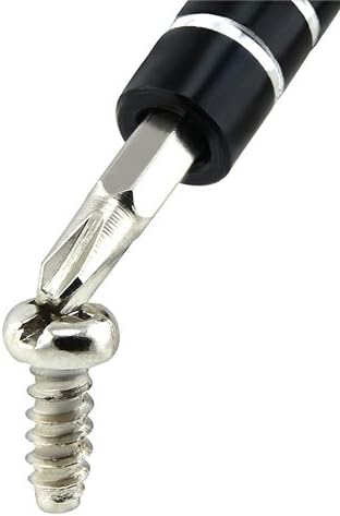 eForCityMini Screwdriver Set w/ 15 bits Great for Cellphones, Computers, Gaming Devices for Game Boy Advance, Nintendo Wii, DS Lite, NDS
