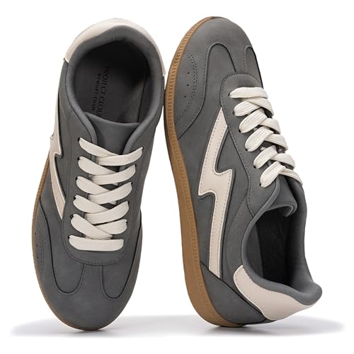 Image of Project Cloud Non-Slip Fashion Sneakers for Women, Lace-Up Shoes