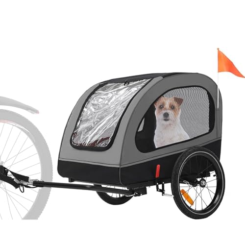 Sepnine Dog Bike Trailer - folding frame, 16in wheels