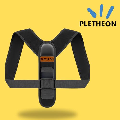 Image of PLETHEON Kids Shoulder Posture Corrector Belt | Upper Back & Clavicle Support Brace for Children | Fit From 30 to 44 Inch Tummy