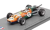 Peso/Weight: 0.3 Spark Model Scale Modell KOMPATIBEL MIT Lotus 59 N.2 3e GP D\'ALBI F2 1969 Jochen RINDT 1:43 SF186