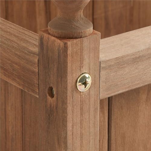 Jardinière surélevée verticale pour terrasse et balcon fleuri avec plantes grimpantes - 8