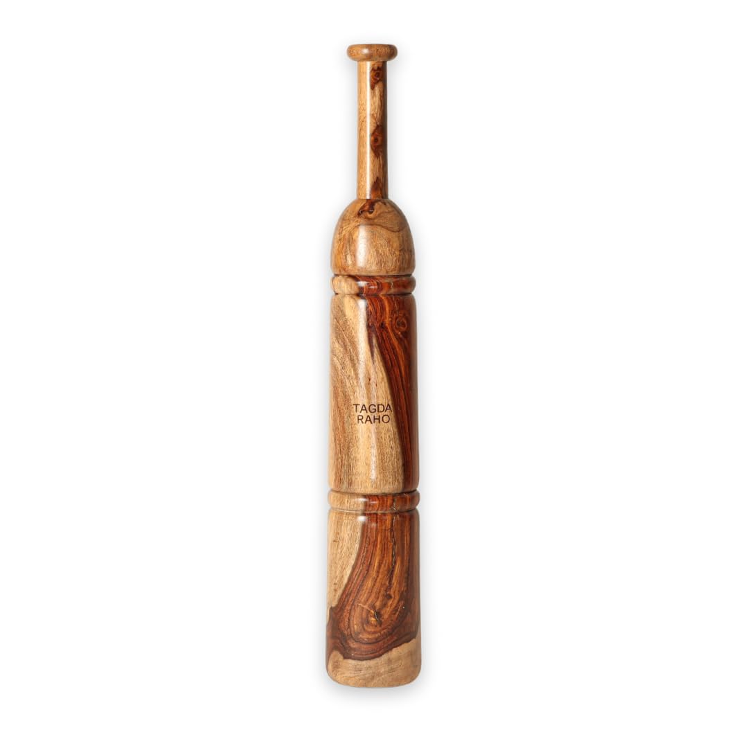 Tagda Raho Indias First Adjustable Mudgar (4kg) | Sheesham Wood Indian Clubs/Mudgal/Meel/Clubbell/Karla Kattai/Weight | Fitness Equipment for Men & Women | Home & Gym Workout | Made in India | 1 Unit (B0CLYCJ9J8) Amazon Price History, Amazon Price Tracker