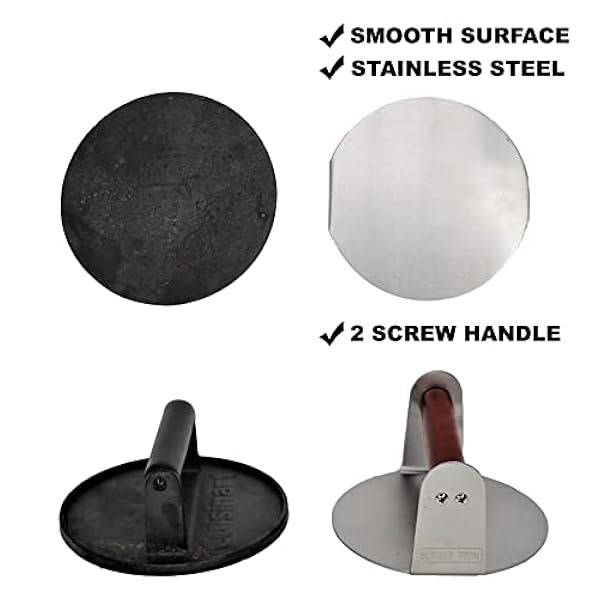 Burger Iron – Hamburgare i pan-storlek för ultimat skorpa och sear