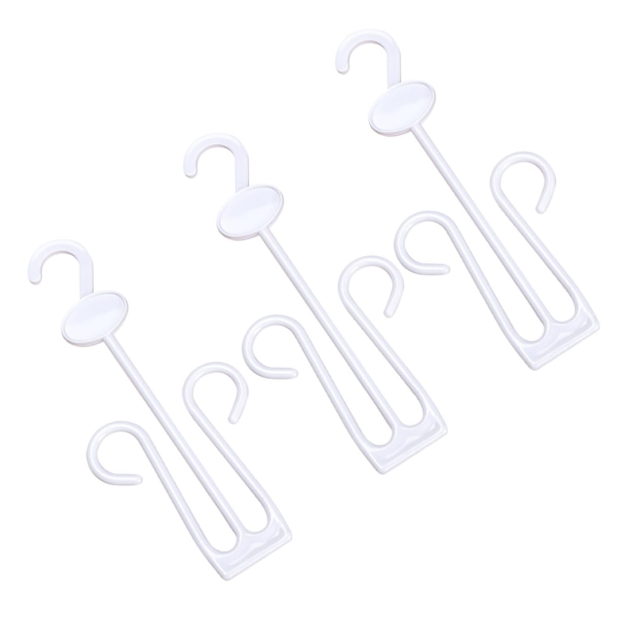 Garneck Pack of 15 Plastic Shoe Display Hangers - Versatile Shoe Drying Rack Hooks for Retail - Home Shop and Supermarket Perfect for Organizing and Showcasing Shoes