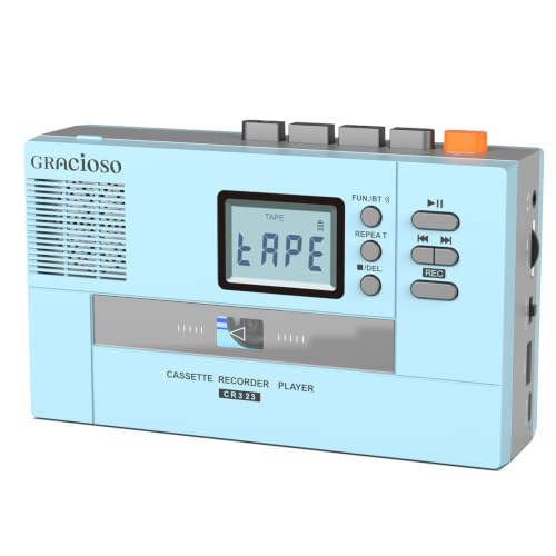 Gracioso Lecteur de cassette portable...