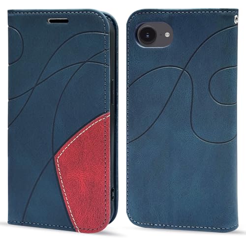 bjnosdv iPhone 16e �P�[�X �蒠�^ �ϏՌ� ����PU���U�[�f�� �A�C�t�H��16e ���z�^ �X�}�z�P�[�X �X�^���h�@�\ �J�[�h���[ �}�O�l�b�g�� �g�уJ�o�[ �S�ʕی� �C�菝�h�~ �X�g���b�v���t�� ������� �l�C�i�u���[�j