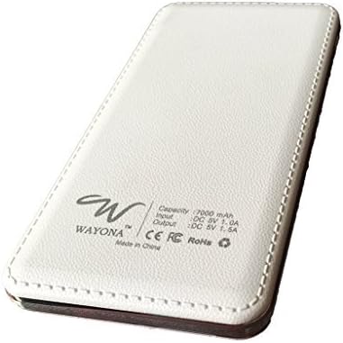 Wayona W4 7000 mAh Ultra Slim Power Bank - White
