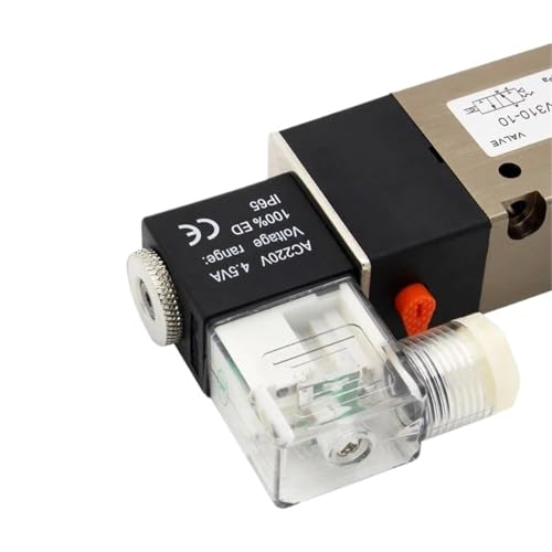Válvula solenoide 3V310-10 para solucionar caídas de presión en aire comprimido 4