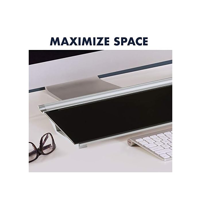 Quartet Glass Dry Erase Desktop Computer Pad