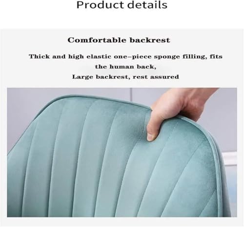 Image of Pair of 2 Stylish, Modern, Elegant & Comfortable Velvet Arms Chairs for Dinning Living Hotel Cafe (2 Chairs) (Light Grey)