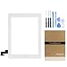 Produktbild Hedywei Für iPad 2 Touchscreen Digitizer Front Panel Ersatz Reparatur mit Home Button, Werkzeug und Kleber weiß