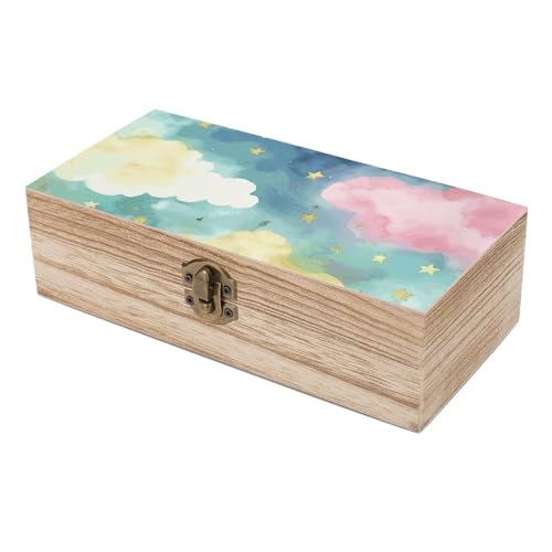 Boîte de rangement en bois protégeant vos petits objets précieux de la poussière