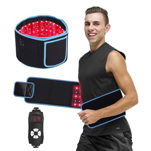 cabpay Red & Infrared Light Therapy Belt for Pain Relief