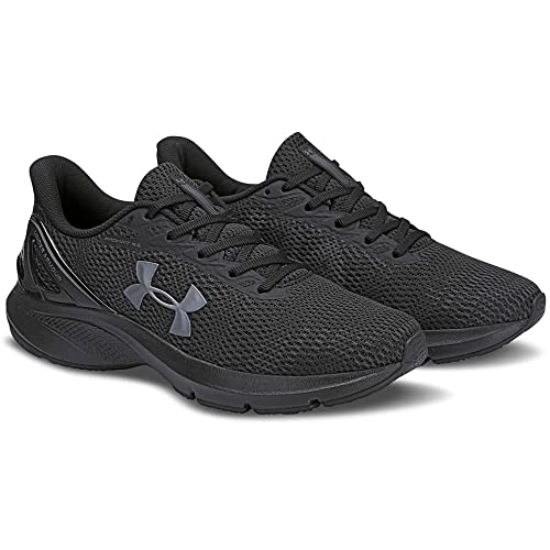 Tênis Charged Prompt Under Armour Unissex, Preto/Cinza escuro, 38