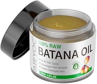 Raw Batana Oil for Hair Growth, Natural Batana Oil Cold Press, Hair Oil for Men and Women 120G