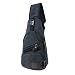 Canvas Chest Pack Crossbody Casual Sling Shoulder Bag(502) (black)
