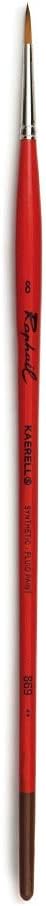 Raphael Kaerell Synthetic Brush, Oil and Acrylic, Series 869, Round, Size 08