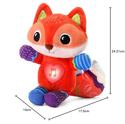 VTech-Baby Bosque, Dulces sueños y Abrazos, Peluche Interactivo para bebés +3 Meses, Diferentes Texturas, botón Luminoso Que Activa + de 50 Canciones, melodías y Frases, Multicolor, versión ESP - imagen 10