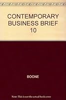 Contemporary Business Brief 10th 0030351642 Book Cover