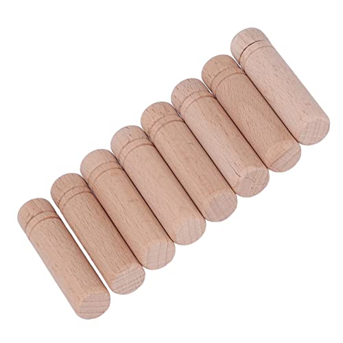 Image of Wooden Needle Case Hand Sewing Needle Embroidery Needle Kits Classification Tube Storage 3 Stickers Holder Storage Tube Holders 8Pcs Needle Barrel Solidly Wood Sewing Machine