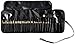 Professional Cosmetic Makeup Brushes Set - Beauty Make Up Face Kit Eyeshadow Foundation Eyeliner Bronzer Concealer Contour Brush for Blending Powder & Cream With Organizer Holder Case 32 Piece Wooden