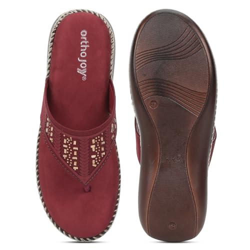 Image of ORTHO JOY doctor Footwear for women|| Fancy Footwear For Women || Orthopedic Women's Fancy Slipper /Sandal For Women