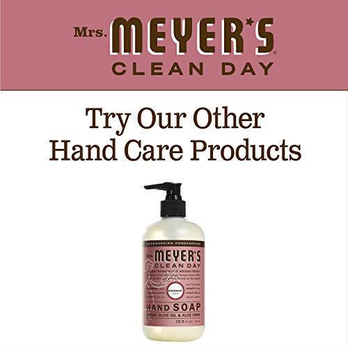 Image of MRS. MEYER'S CLEANDAY Hand Soap, Made with Essential Oils, Biodegradable Formula, Rosemary, 12.5 fl. oz (Pack of 2)