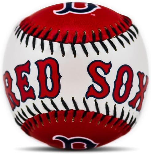 Image of Franklin Sports Boston Red Sox MLB Team Baseball - MLB Team Logo Soft Baseballs - Toy Baseball for Kids - Great Decoration for Desks and Office (Pack of 12)
