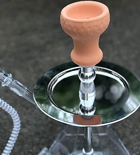 LSZ Shisha-Set Acrylhaare Set kreativer Diamantform-Hukahn Shisha Set mit LED Lichter, for 1-2 Personen, Rauchergeschenk… – Bild 3