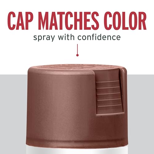 Image of Rust-Oleum 214085 Stops Rust Spray Paint, 12 oz, Flat Brown, 2 Pack