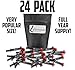 24 Applicators | Easy Inject Nose Waxing | Just Inject - Let Set - Pull | Fast & Effective Hair Removal | No-Mess | No-Leaks | Prefilled Wax Applicators | Multiple Patents Pending