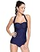Kathlena 50s Elegant Inspired Retro Vintage One Piece Pin Up Monokinis Swimsuit