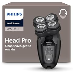 Philips Head Shaver Pro Serie 5000- Rasoio per uomo e donna, testina flessibile a 360° e lame ComfortCut per una rasatura pulita e delicata sulla pelle, modello HS5980/15